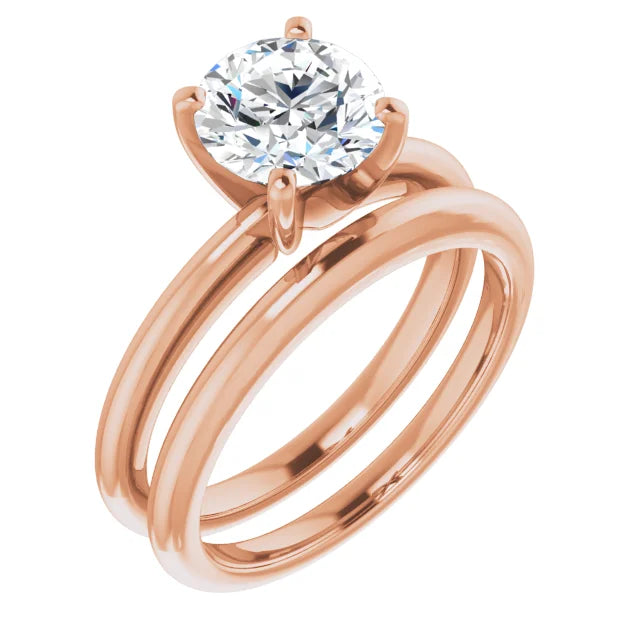 The Classic Solitaire Ring ◆ Round 1.5 CT Center Stone