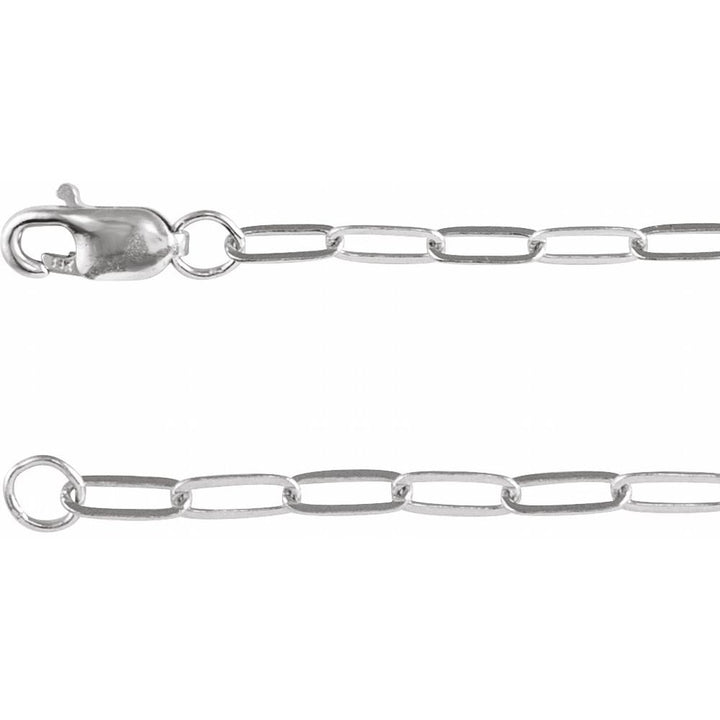 2.1 mm Paperclip Chain