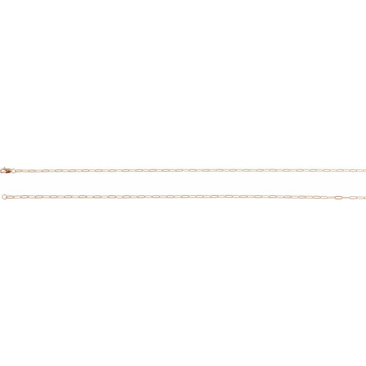 2.1 mm Paperclip Chain