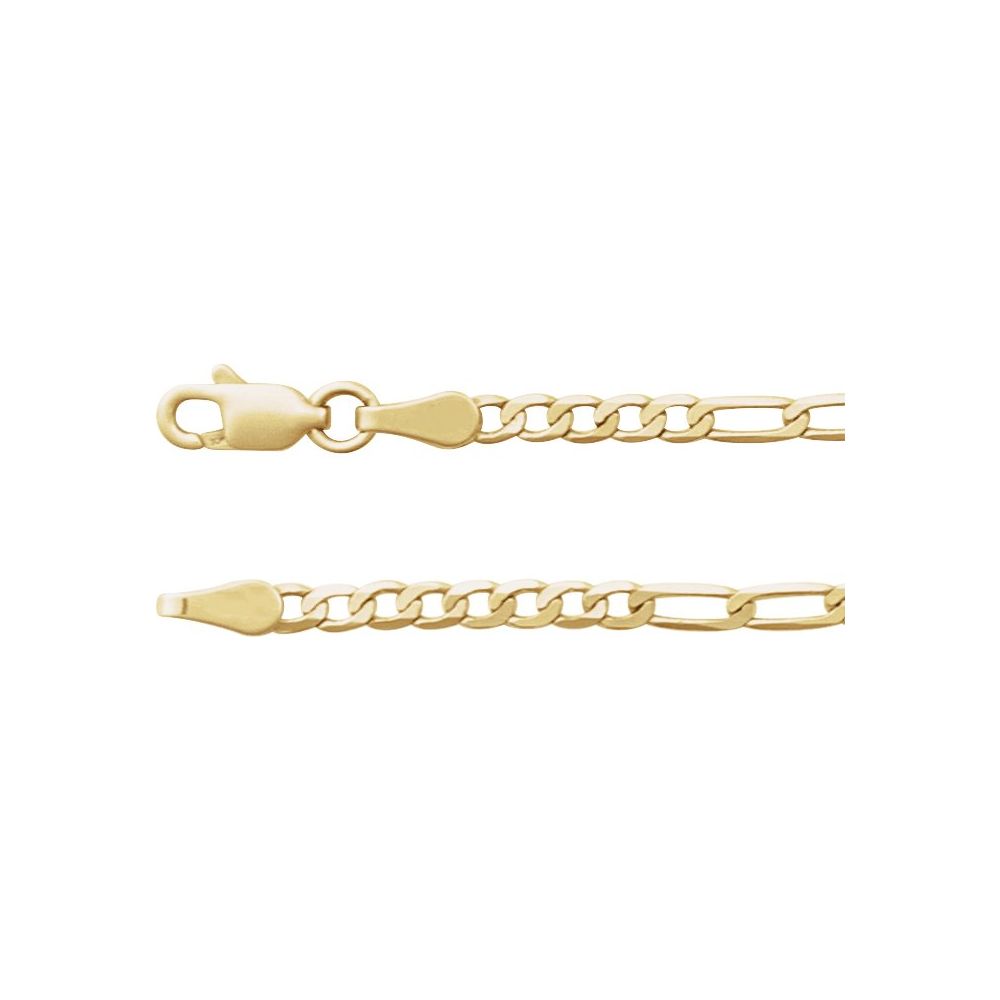 2.5 mm Figaro Chain