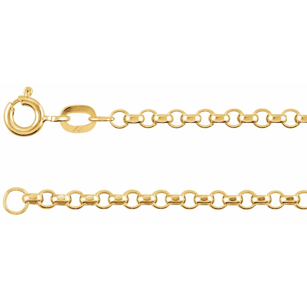 2.5 mm Hollow Rolo Chain