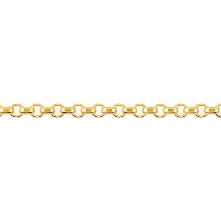 2.5 mm Hollow Rolo Bracelet