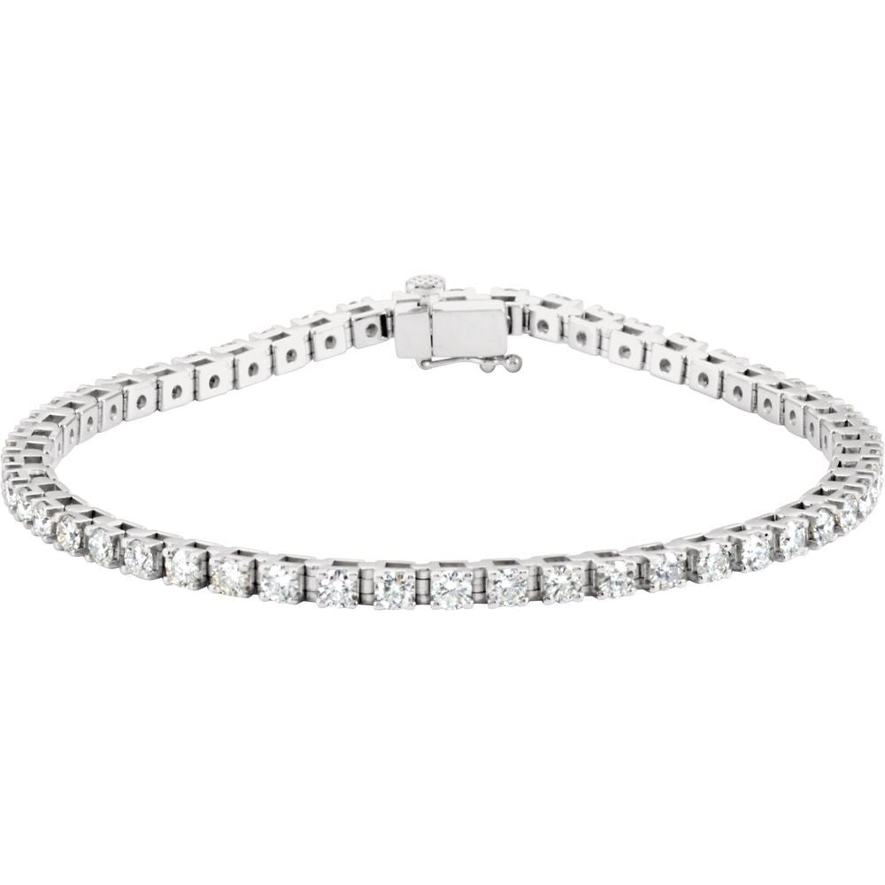 3 1/2 CTW Lab-Grown Diamond Line Bracelet