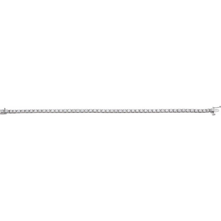 3 1/2 CTW Lab-Grown Diamond Line Bracelet
