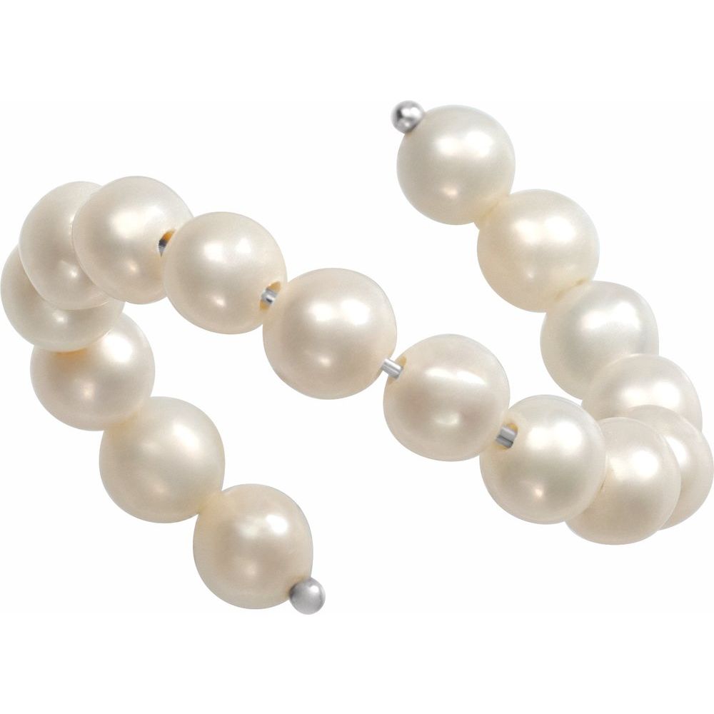 Cultured White Freshwater Pearl Ring