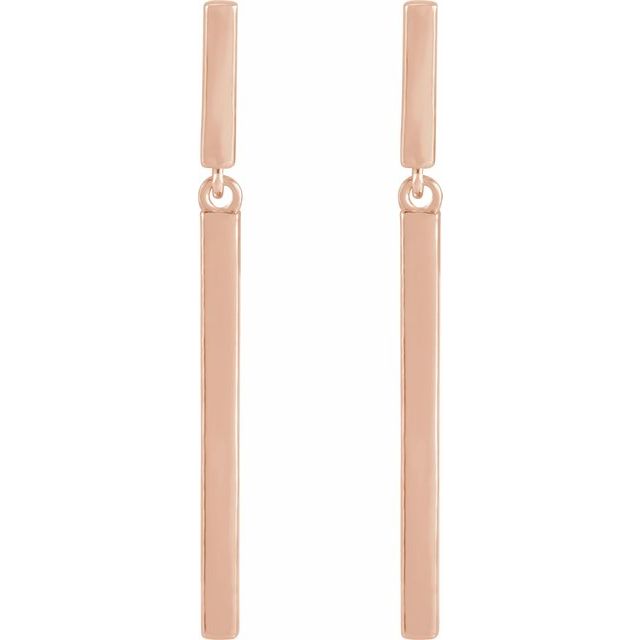 Articulated Bar Earrings