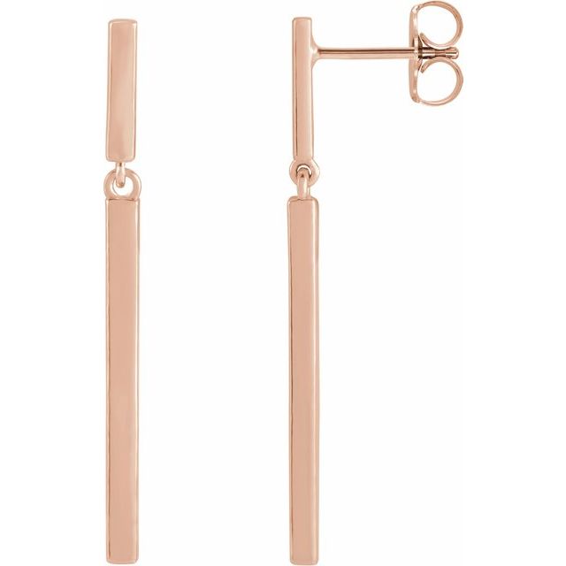 Articulated Bar Earrings