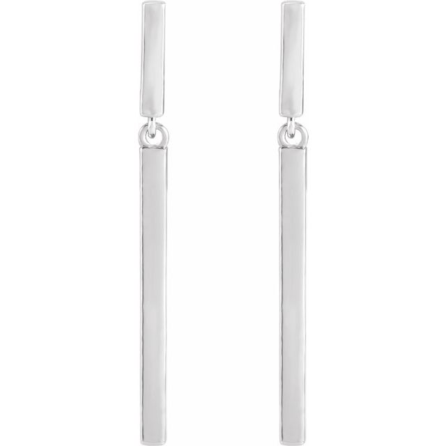 Articulated Bar Earrings