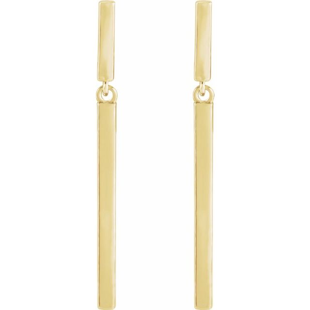 Articulated Bar Earrings