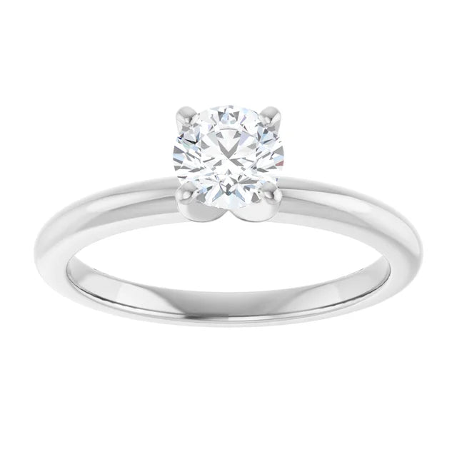 Round 1/2 CT Lab-Grown Diamond Classic Solitaire Ring