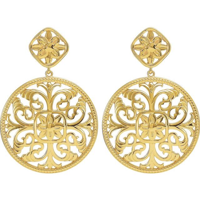 Filigree Dangle Earrings