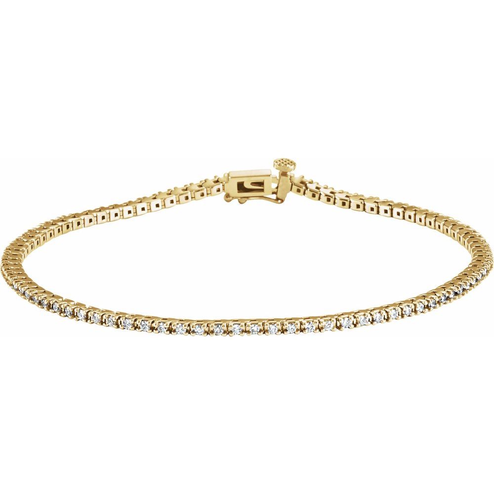 Lab-Grown Diamond 7/8 CTW Line Bracelet
