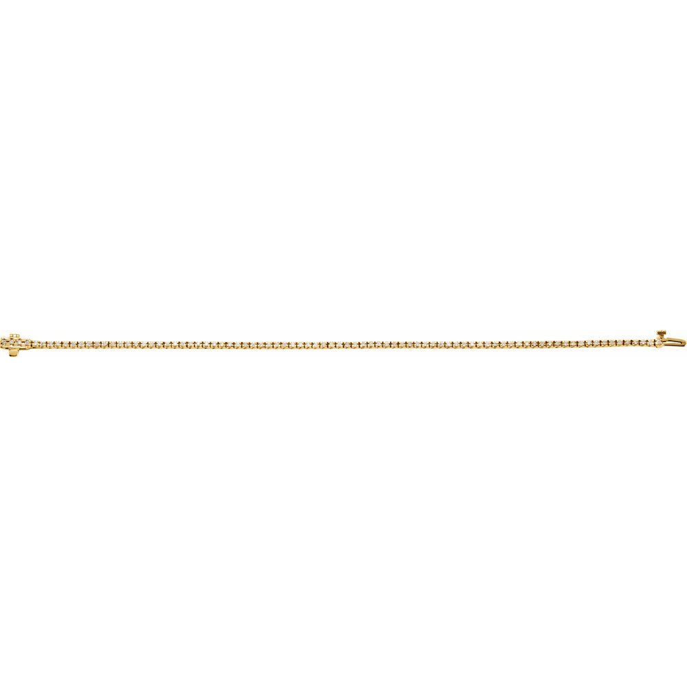 Lab-Grown Diamond 7/8 CTW Line Bracelet