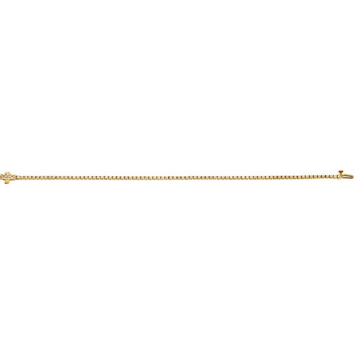 Lab-Grown Diamond 7/8 CTW Line Bracelet