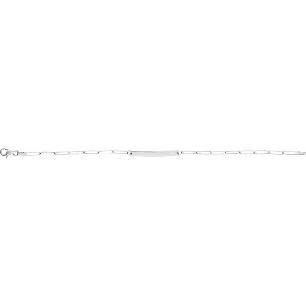 Paperclip Bar Chain Bracelet