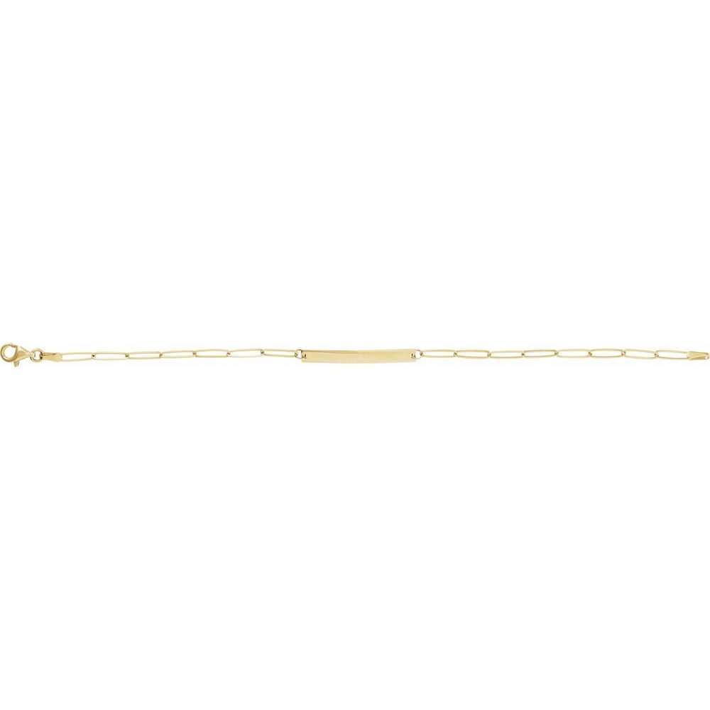 Paperclip Bar Chain Bracelet