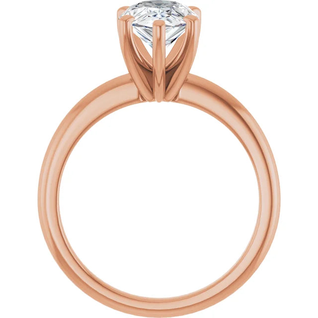 Classic Pear Solitaire ♦ 1.75 CT