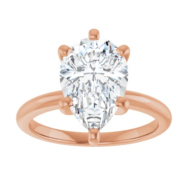 Classic Pear Solitaire ♦ 2.75 CT