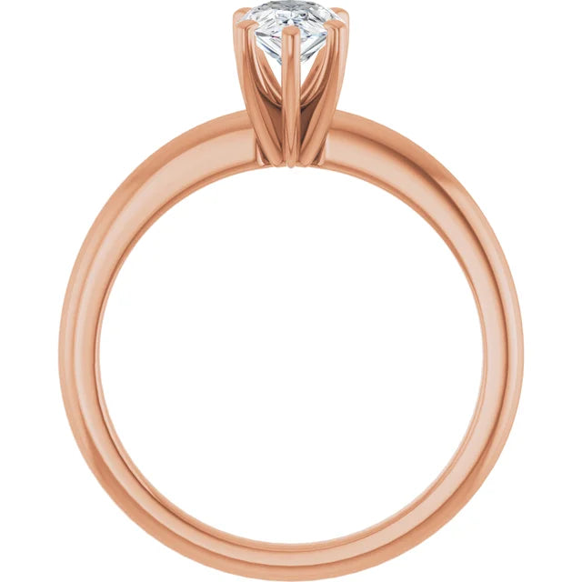Classic Pear Solitaire ♦ 0.5 CT