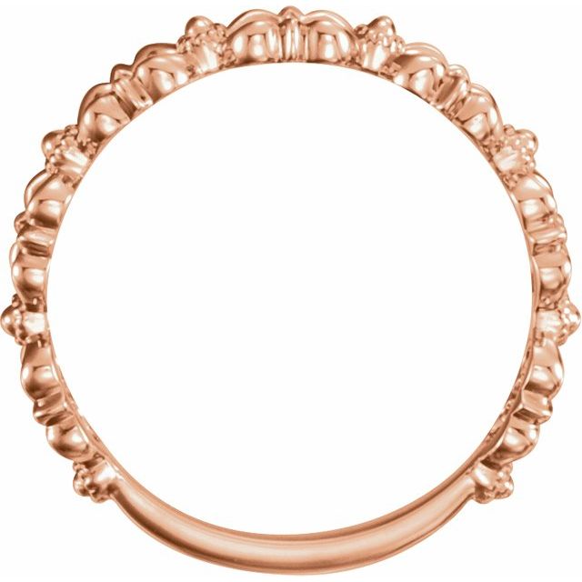 Quatrefoil Stackable Ring