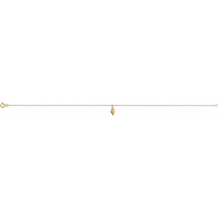 Shell 9" Anklet