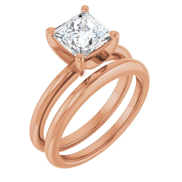 Classic Square Solitaire ♦ 1.75 CT
