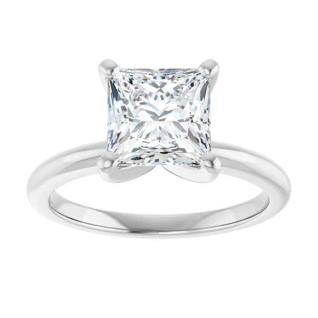 Classic Square Solitaire ♦ 2.15 CT