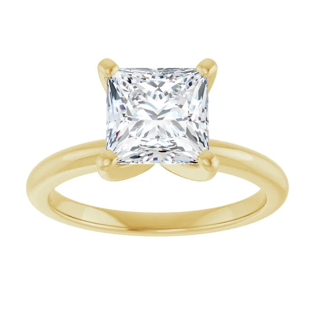 Classic Square Solitaire ♦ 2.15 CT