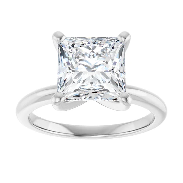 Classic Square Solitaire ♦ 3.5 CT