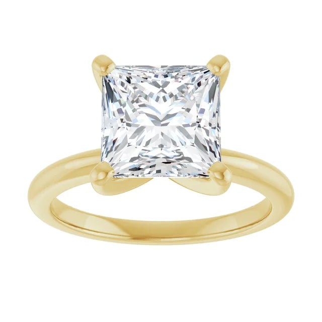 Classic Square Solitaire ♦ 3.5 CT