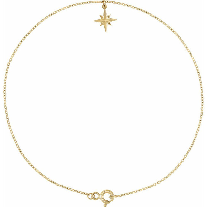 Star 9" Anklet