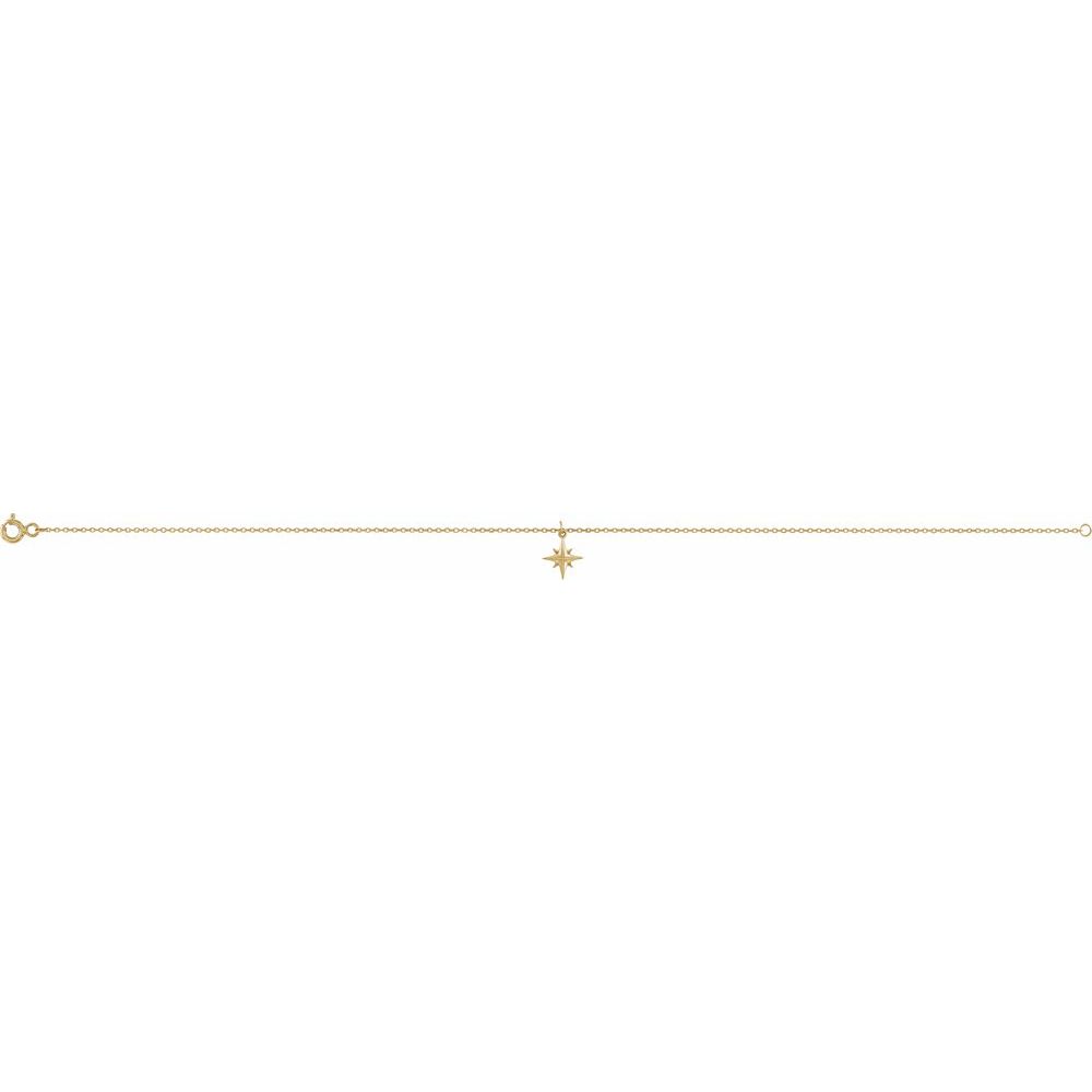 Star 9" Anklet