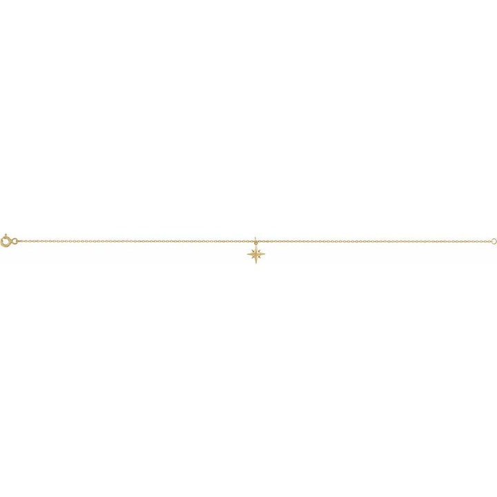 Star 9" Anklet