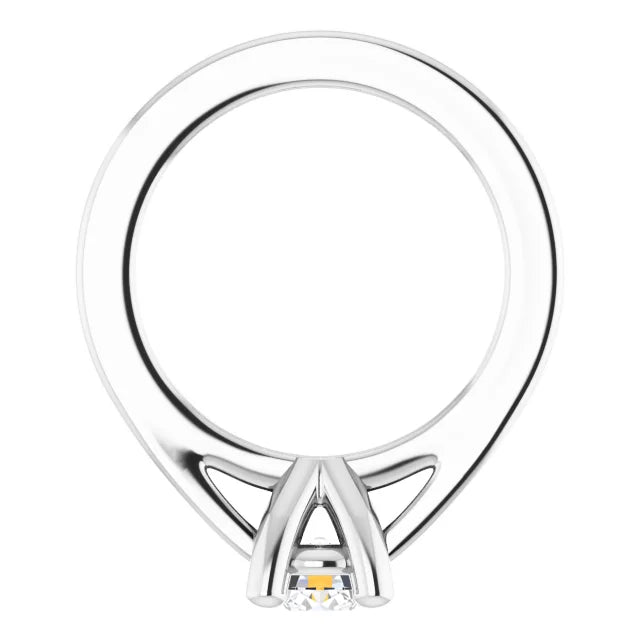 Tiny Lab-Grown Diamond Ring Pendant