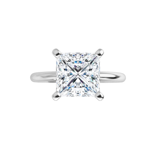 Classic Square Solitaire ♦ 2.15 CT