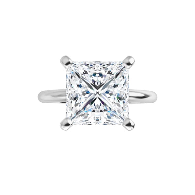 Classic Square Solitaire ♦ 3.5 CT